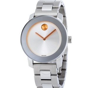 Movado Women's Bold Stainless Steel Watch 3600084